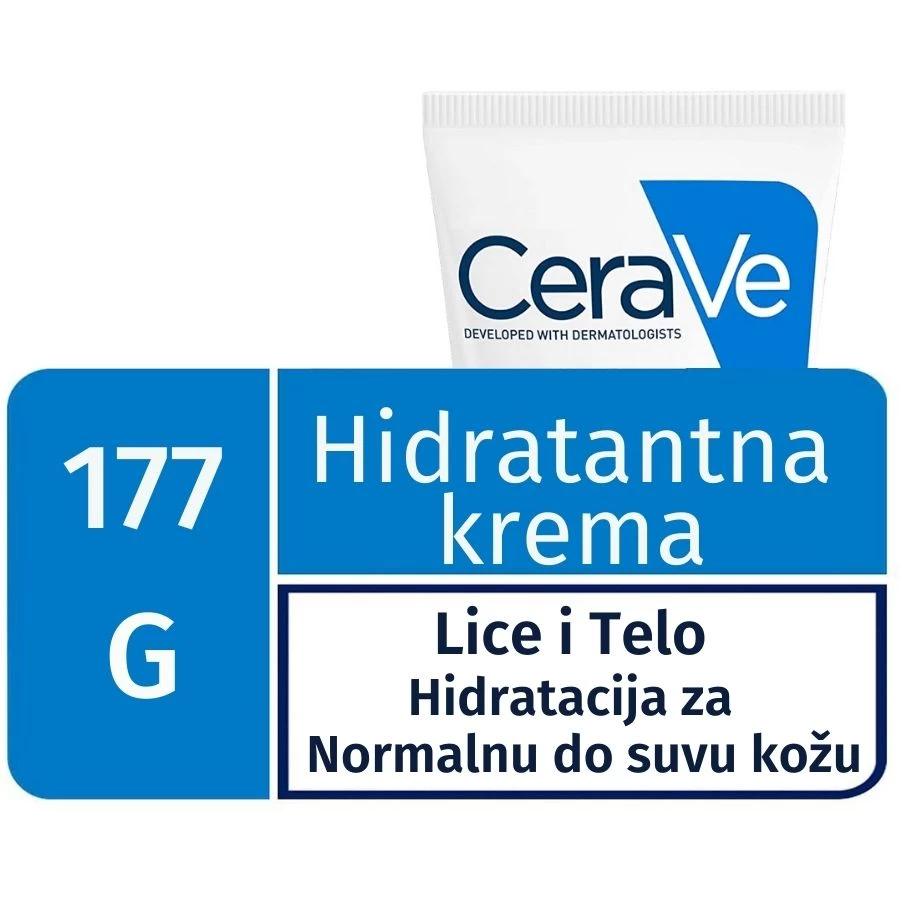 CeraVe® Hidrantna Krema za Lice i Telo 177 g