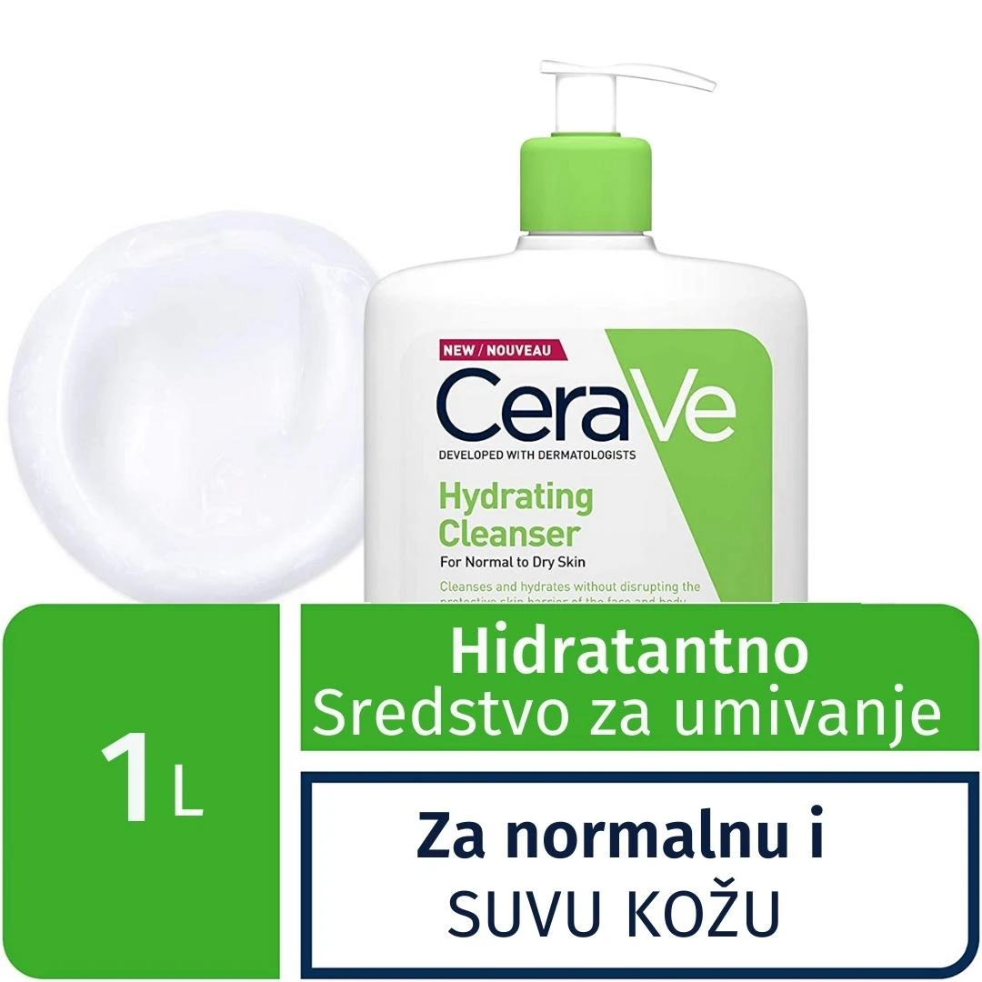 CeraVe® Hidratantna Emulzija za Umivanje i Kupanje 1 L