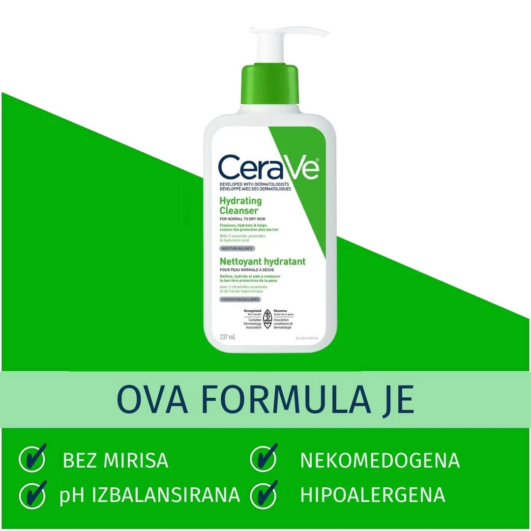 CeraVe® Hidratantna Emulzija za Umivanje i Kupanje 236 mL