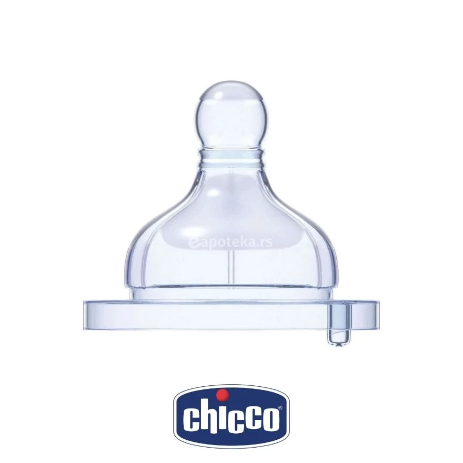 Chicco® Cucla Giotto 250 mL 2+ Silikonska  Srednji Protok, A2