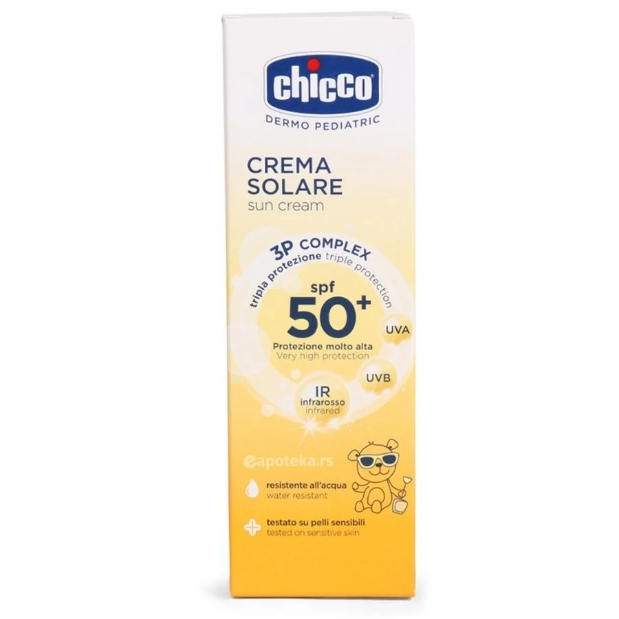 Chicco® Krema za Sunčanje SPF 50+ 75 mL