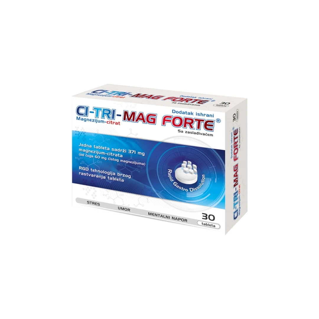 CITRIMAG Forte® Magnezijum Citrat Tablete 30 
