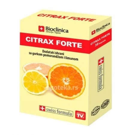 BIOCLINICA Citrax Forte 60 Kapsula za Mišavljenje