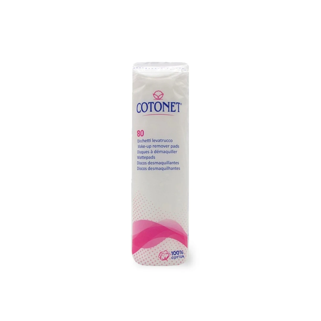 COTONET® Tupferi za Čišćenje Lica i Skidanje Šminke 80 Blazinica
