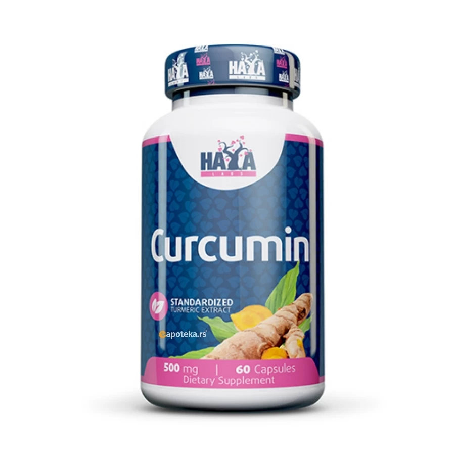 HAYA Curcumin Turmeric Extract 500 mg A60 Kapsula
