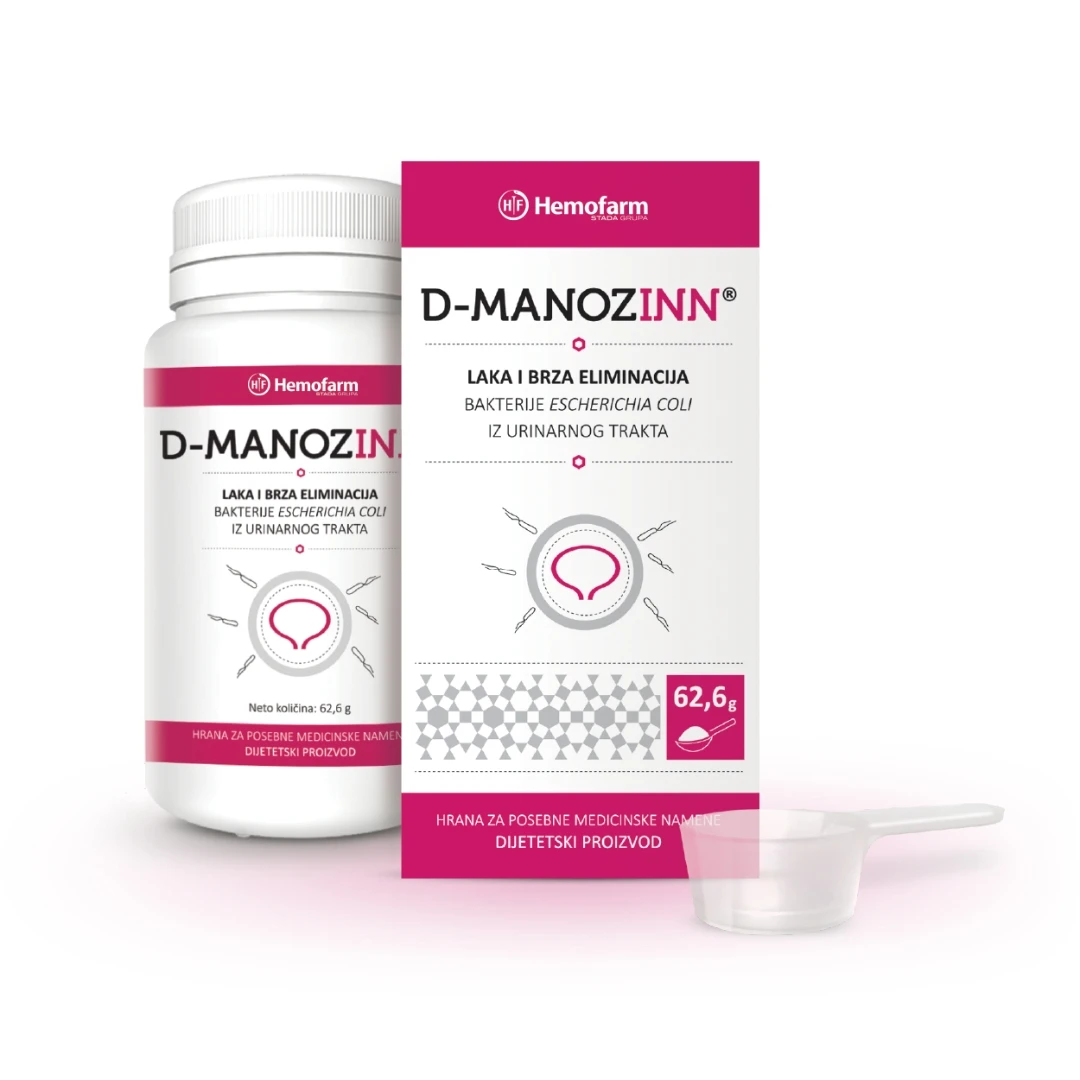 Hemofarm® D-MANOZINN® Prašak 62.6 g