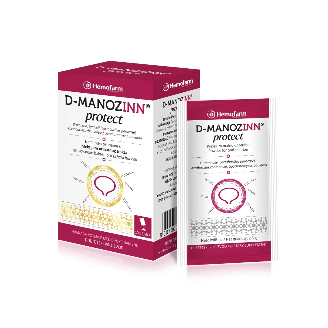 Hemofarm® D-MANOZINN® Protect 10 Kesica po 2,5 g
