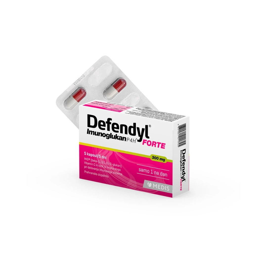 Defendyl® Imunoglukan FORTE P4H® 10 Kapsula za Jak i Snažan Imunitet