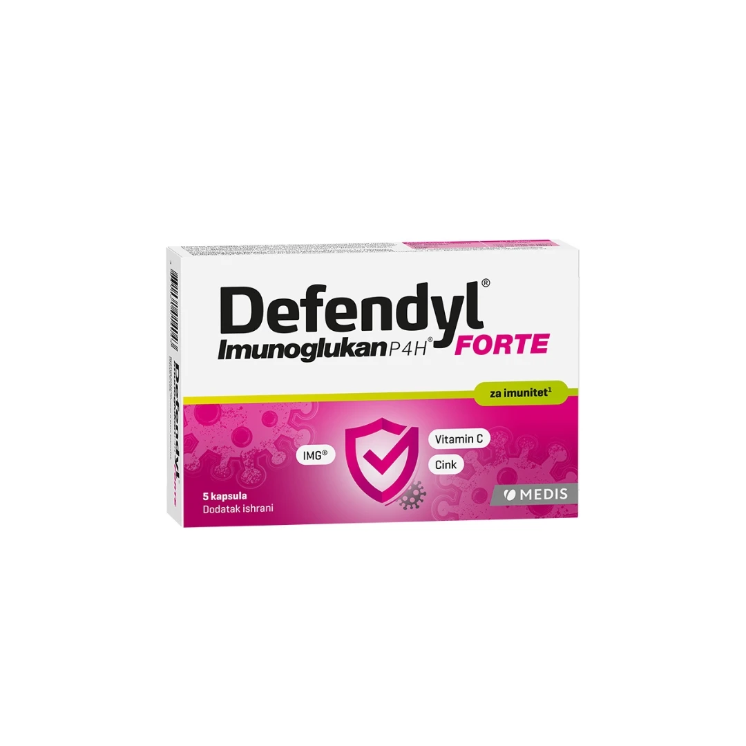 Defendyl® Imunoglukan FORTE P4H® 10 Kapsula za Jak i Snažan Imunitet