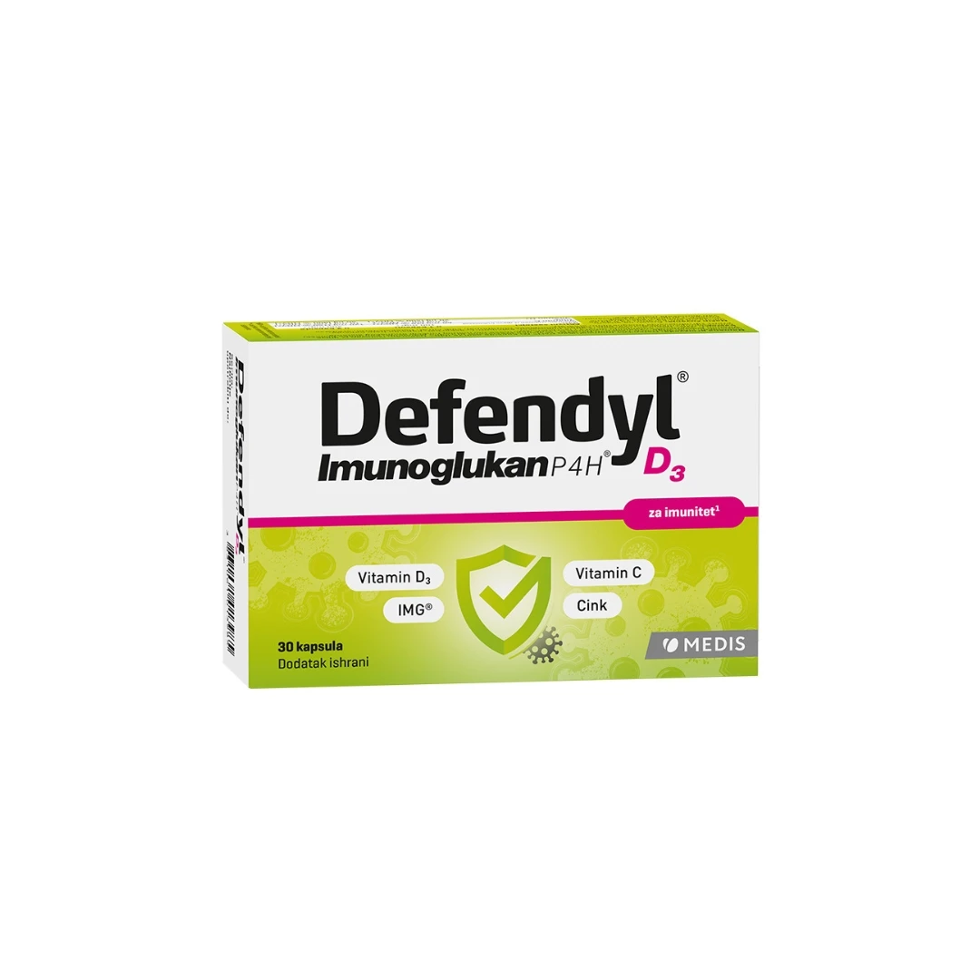 Defendyl® Imunoglukan P4H® D3 30 Kapsula