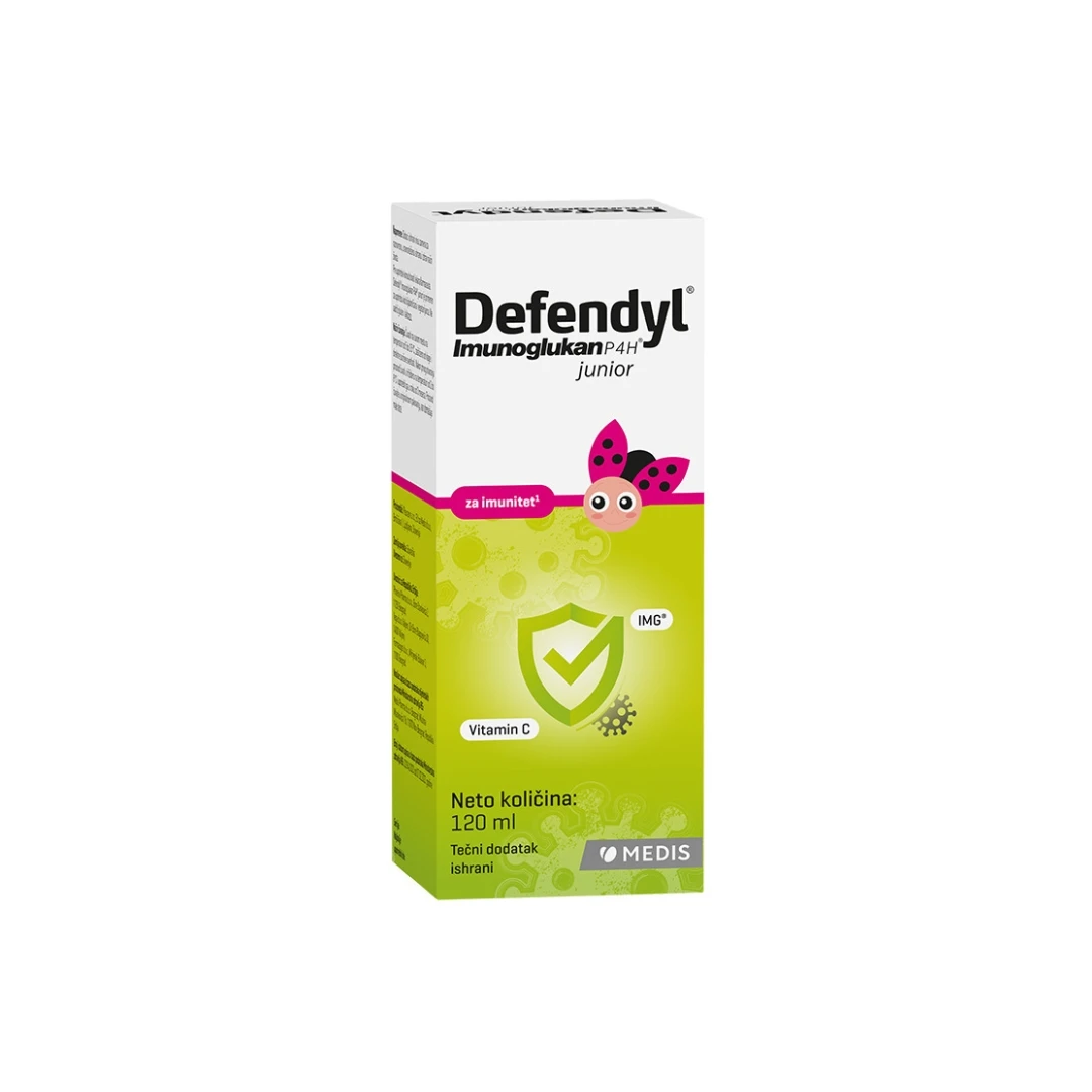 Defendyl® Imunoglukan Sirup za Dizanje Imuniteta kod Dece P4H® 120 mL