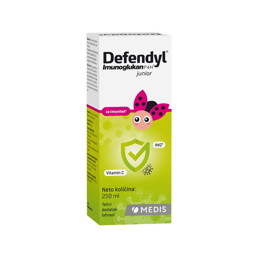Defendyl® Imunoglukan Sirup za Jačanje Imuniteta kod Dece P4H® 250 mL