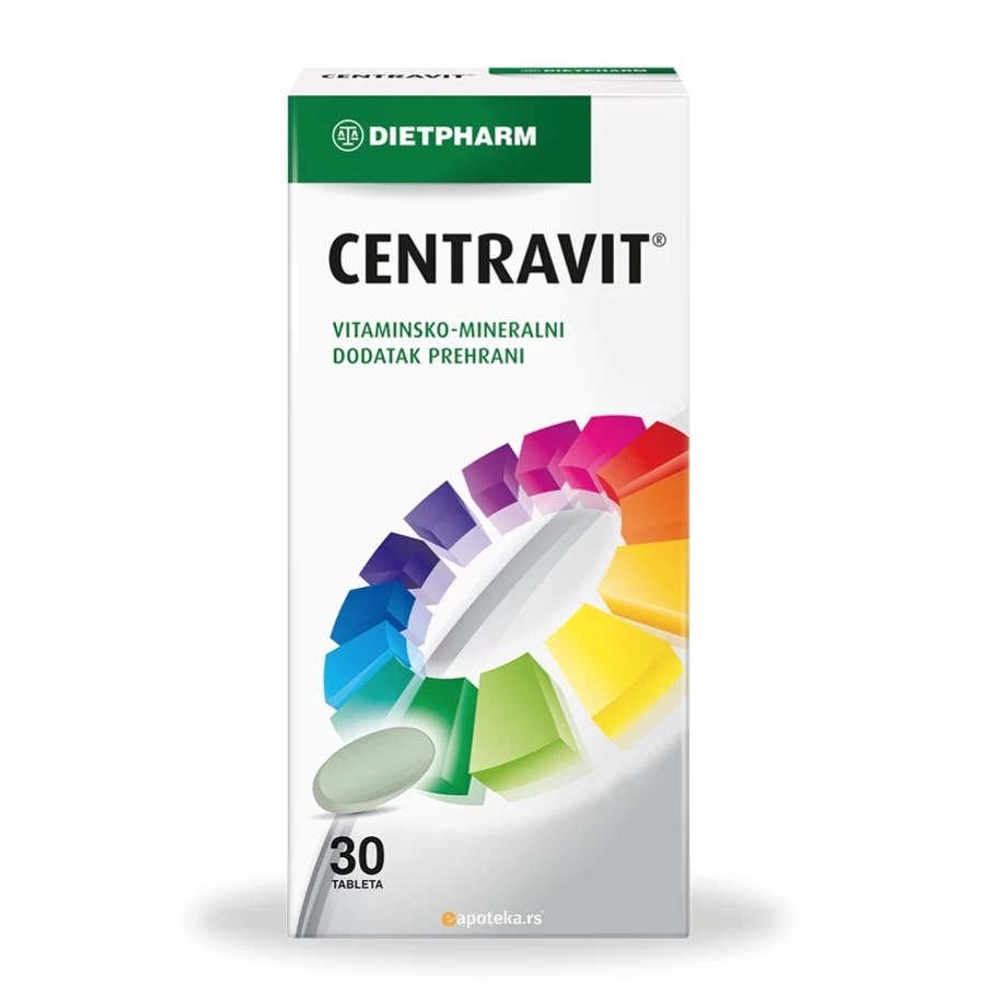DIETPHARM Centravit® 30 Tableta Multivitamina i Multiminerala