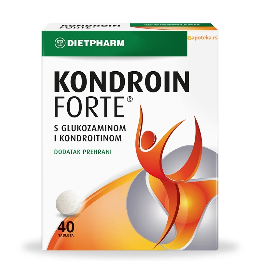 DIETPHARM Kondroin Forte® 40 Tableta sa Hondroitinom