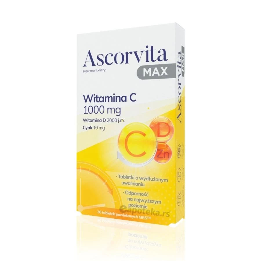 Dr. Theiss Ascorvita MAX 30 Tableta za Jak Imunitet