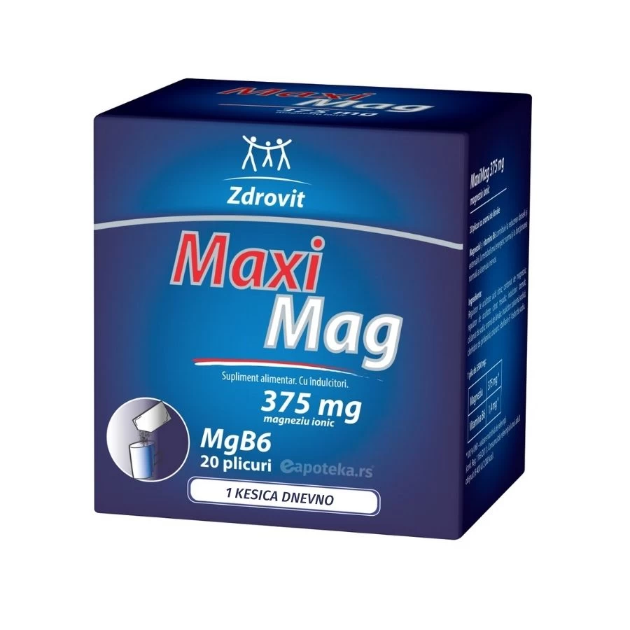 Dr. Theiss Maxi Mag 375 mg 20 Kesica