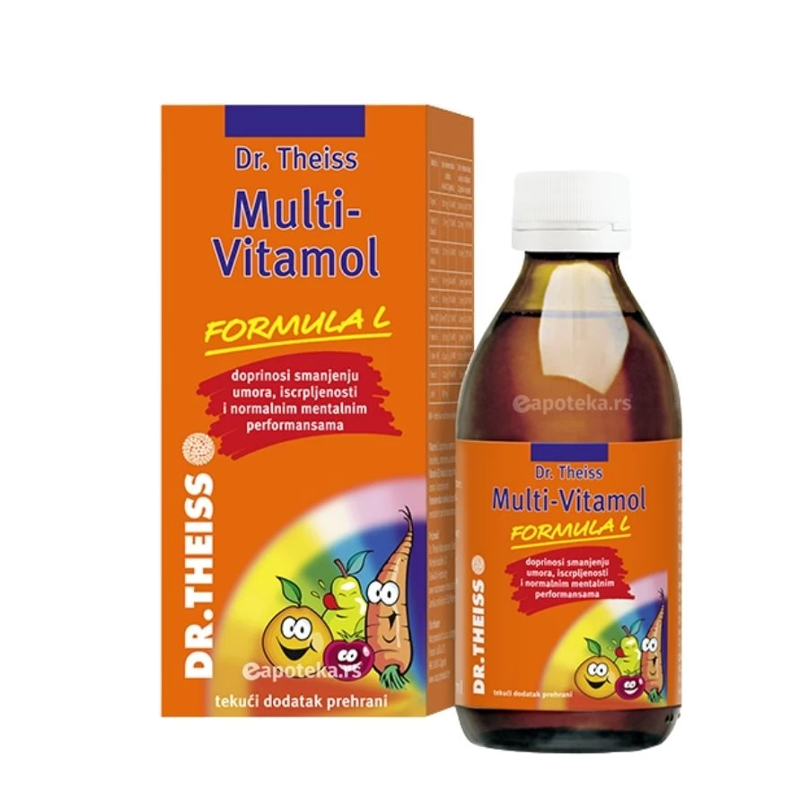 Dr. Theiss Multi-Vitamol Sirup 6+ 200 mL