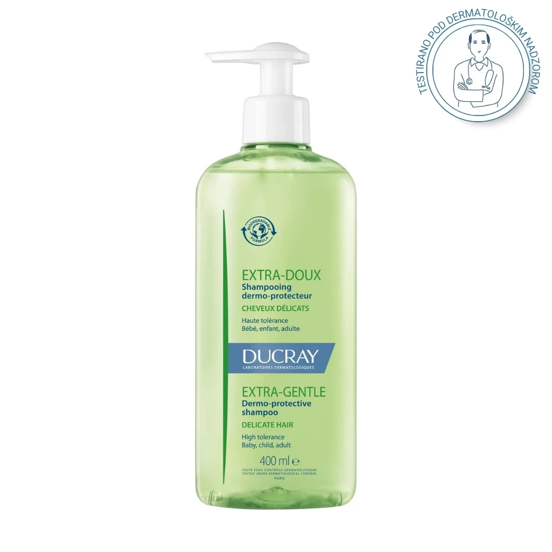 DUCRAY EXTRA DOUX Dermo-Protektivno Šampon Extra Duox Dermo-Protective Shampoo 400 mL