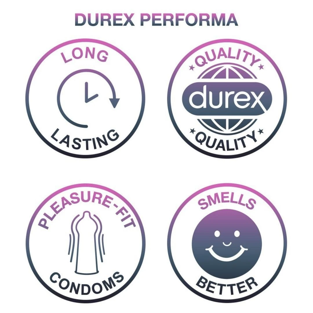 Durex® Kondomi Extended Pleasure za Produžen Osnos 3 Kondoma