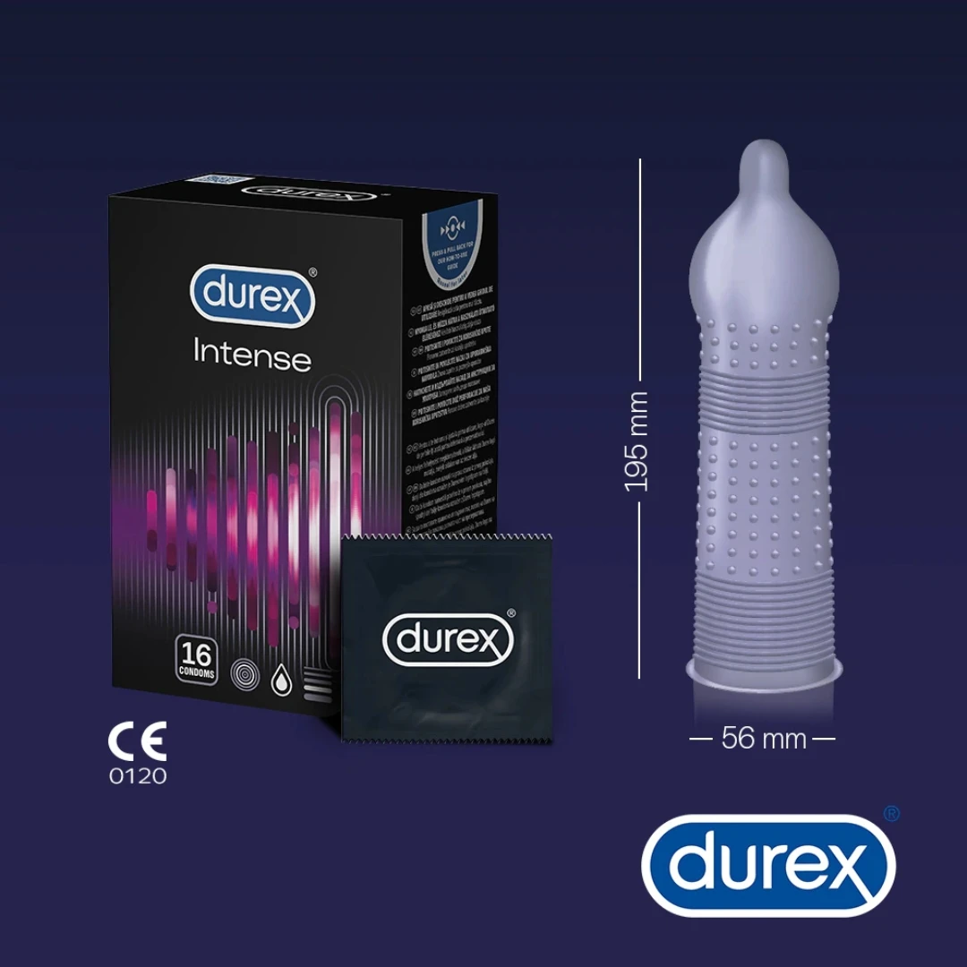 Durex® Kondomi Intense 16 Kondoma za Bolji Orgazam