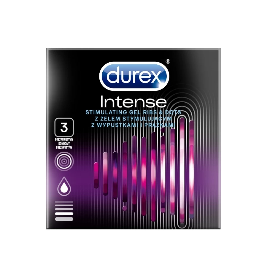 Durex® Kondomi Intense 3 Kondoma
