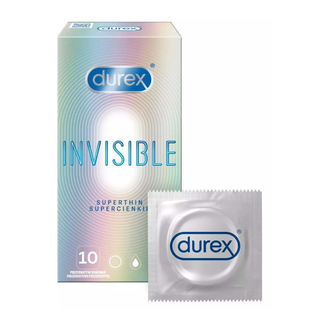 Durex® Kondomi Invisible 10 Kondoma