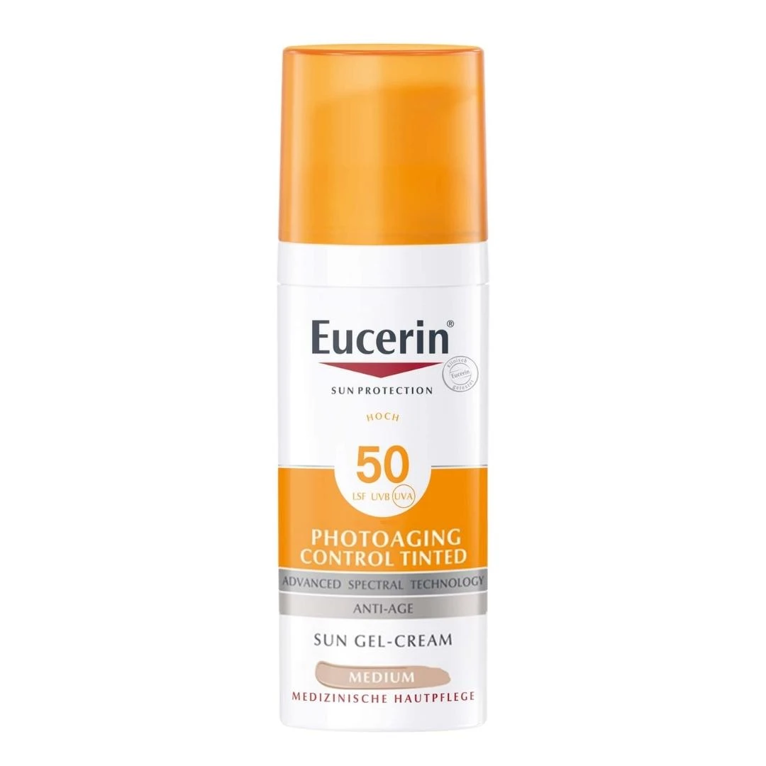 Eucerin® SUN Anti-Age Tonirani Fluid za Zaštitu od Sunca SPF50+ Tamnija 50mL