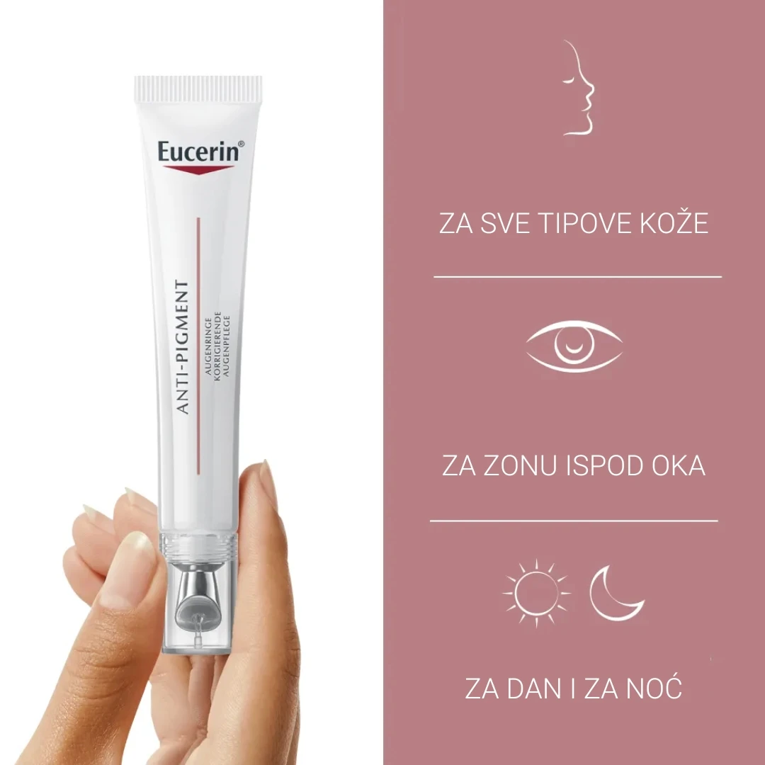 Eucerin® Anti Pigment Antirid Krema oko Očiju Protiv Hiperpigmentacija 15 mL