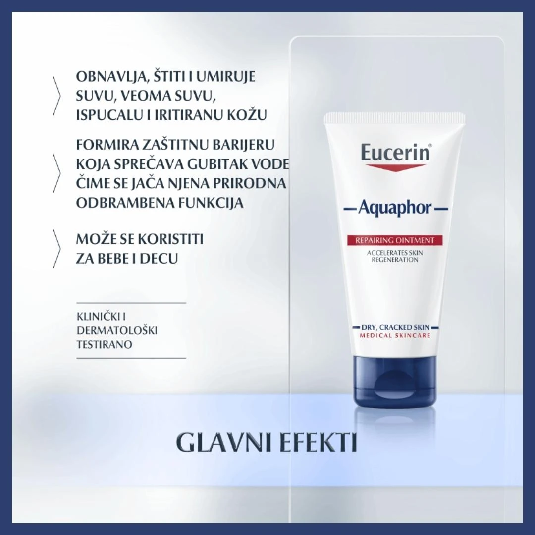 Eucerin® Aquaphor Regenerativna Mast za Veoma Suvu Kožu 220 mL