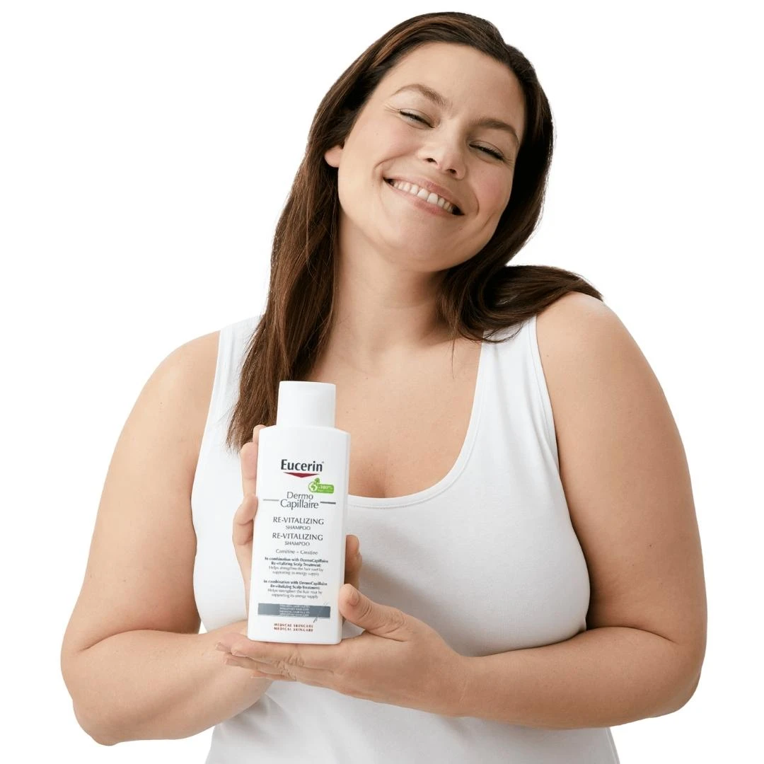 Eucerin® Dermo Capillaire Revitalizirajući Šampon za Jačanje Kose i Protiv Opadanja 250 mL  