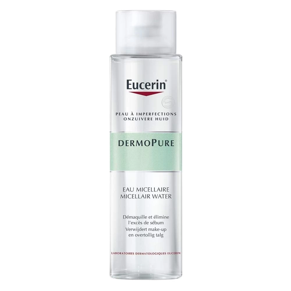 Eucerin® DermoPure Micelarna Voda za Čišćenje Masne Kože 400mL; Akne i Bubuljice