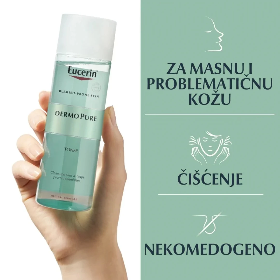 Eucerin® DermoPure Tonik za Masnu Kožu Lica 200 mL