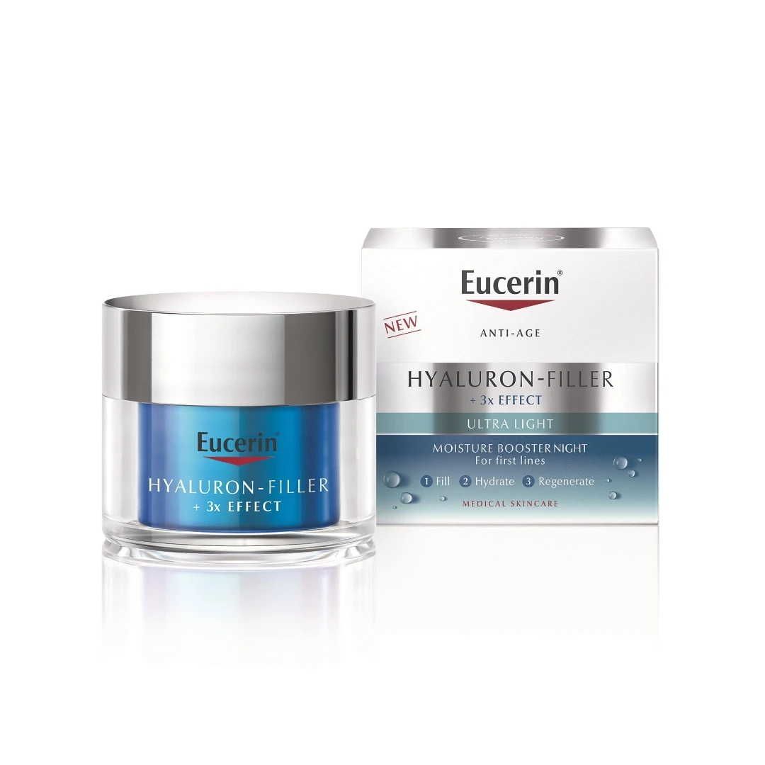 Eucerin® HYALURON-FILLER 3x EFFECT Noćni Hidro Booster 50 mL