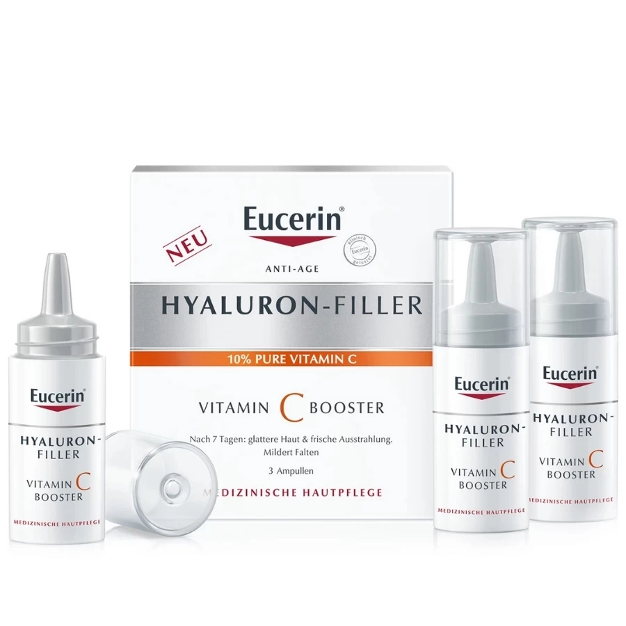 Eucerin® HYALURON-FILLER  Serum sa Vitaminom C 3x8 mL