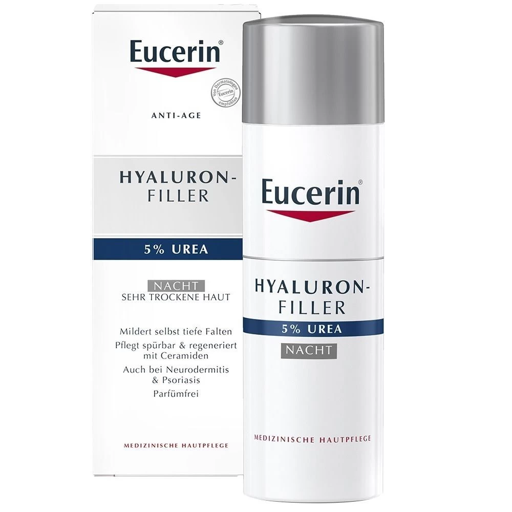 Eucerin® HYALURON-FILLER + Urea Noćna krema 50 mL