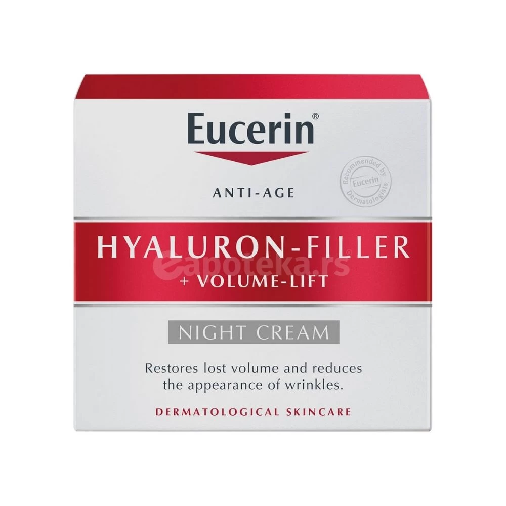 Eucerin® HYALURON-FILLER + VOLUME-LIFT Noćna Krema 50 mL