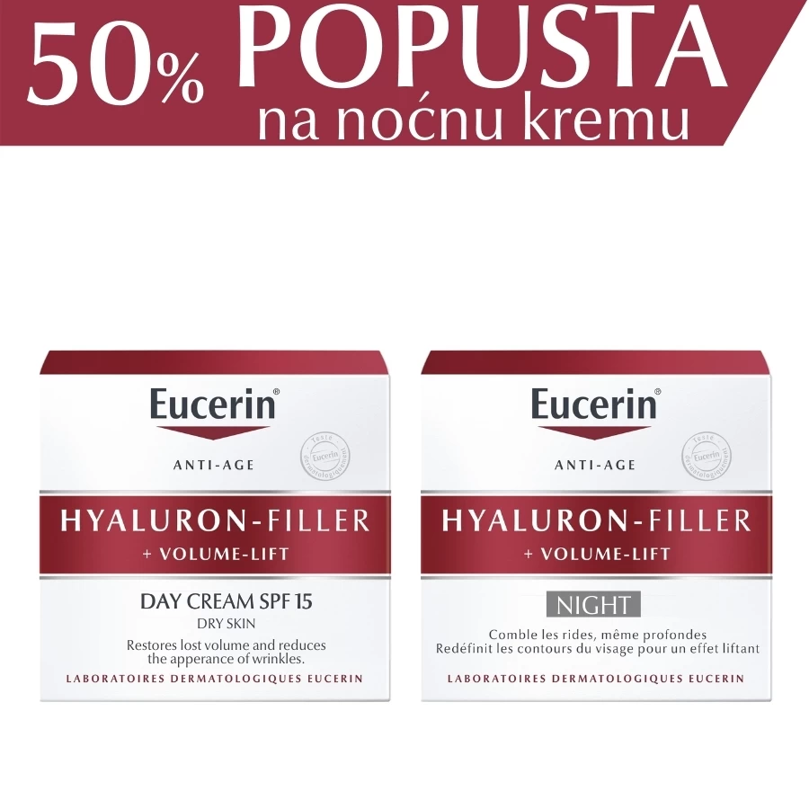 Eucerin® HYALURON-FILLER + VOLUME-LIFT  PROMO