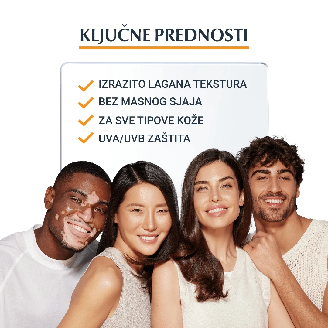 Eucerin® Hydro Protect Fluid za Zaštitu Lica od UV Zračenja SPF50+