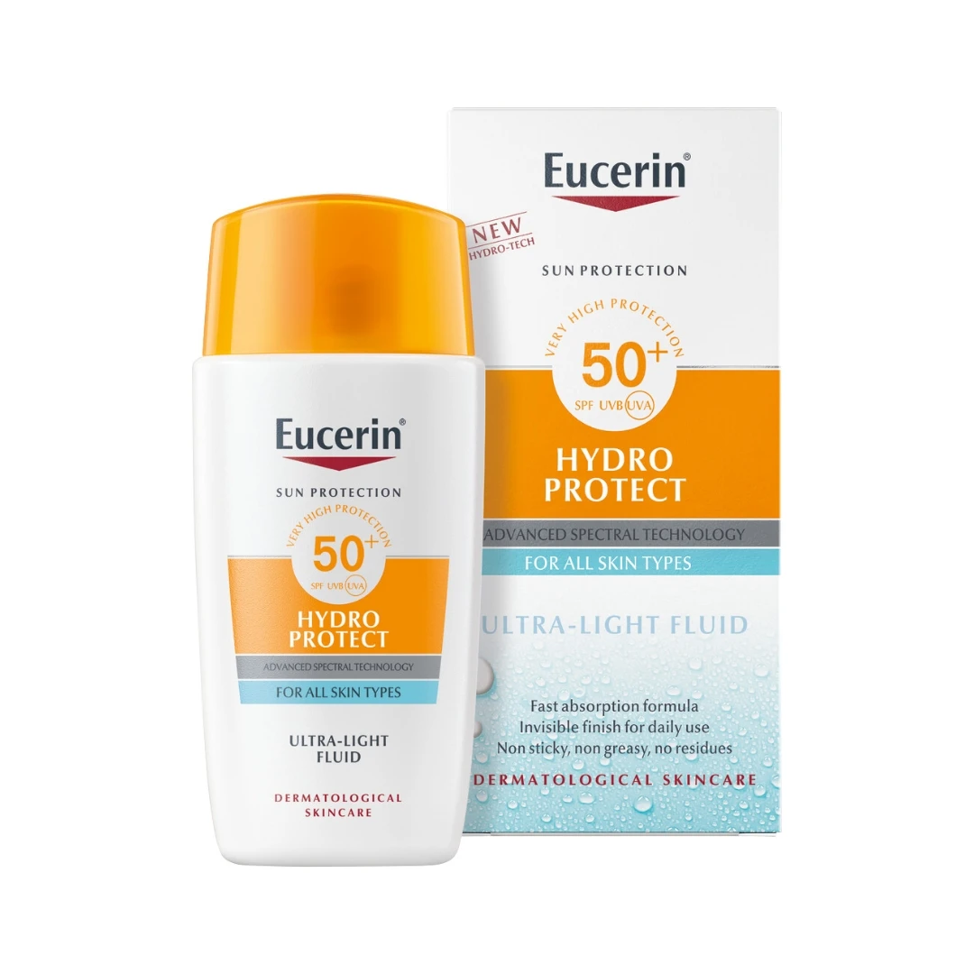 Eucerin® Hydro Protect Fluid za Zaštitu Lica od UV Zračenja SPF50+