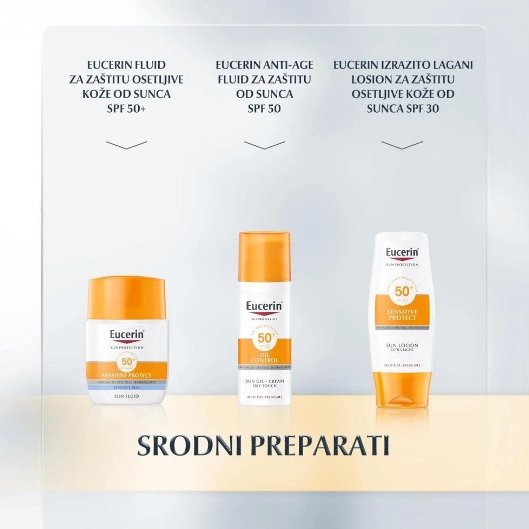 Eucerin® Krema za Zaštitu Osetljive Kože Lica SPF50+ 50mL