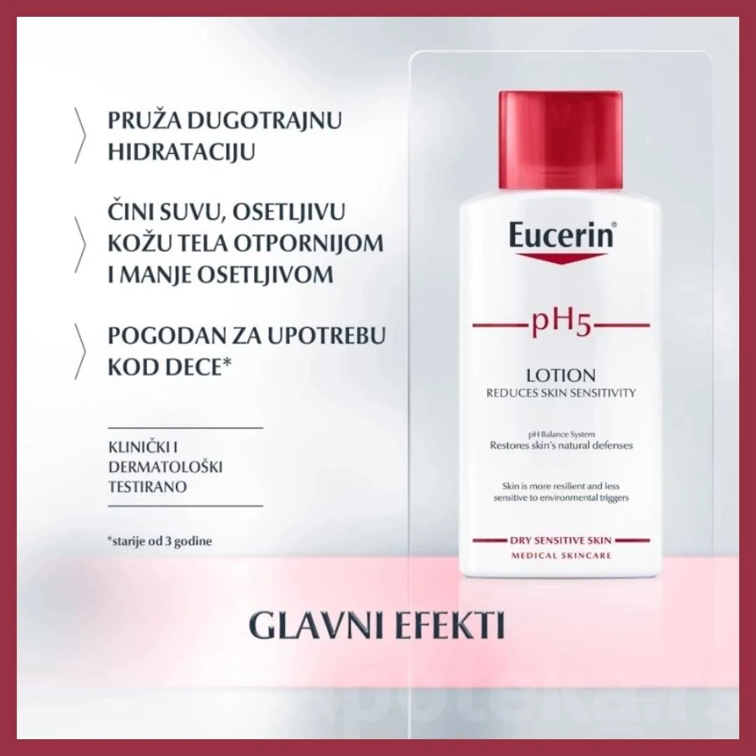 Eucerin® pH5 Losion za Osetljivu Kožu 200 mL