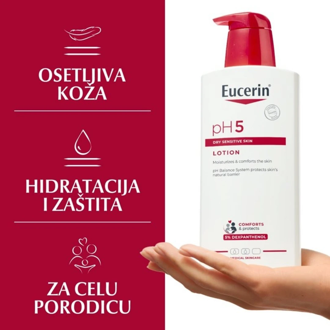 Eucerin® pH5 Losion za Osetljivu Kožu 400 mL