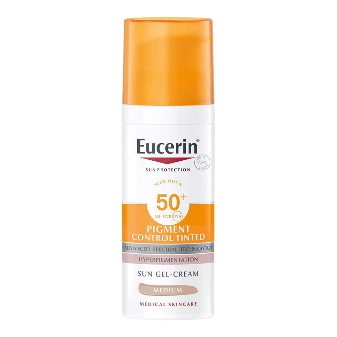Eucerin® Pigment Control Tonirani Fluid za Zaštitu od Sunca i Protiv Hiperpigmentacija SPF 50+ Tamniji 50 mL