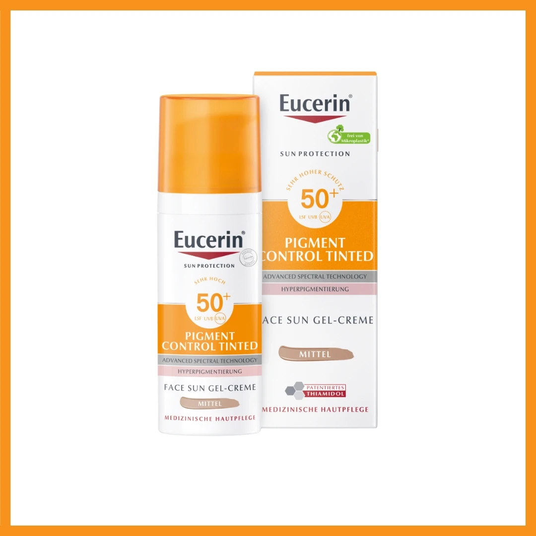 Eucerin® Pigment Control Tonirani Fluid za Zaštitu od Sunca i Protiv Hiperpigmentacija SPF 50+ Tamniji 50 mL