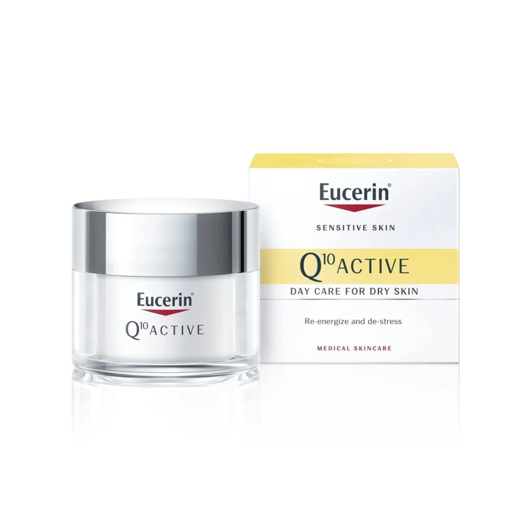 Eucerin® Q10 ACTIVE Dnevna Krema za Suvu Kožu 50 mL