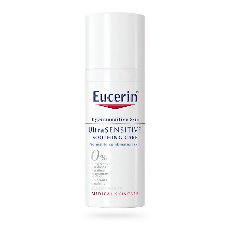 Eucerin® UltraSENSITIVE Fluid za Lice Normalna i Kombinovana Koža 50 mL