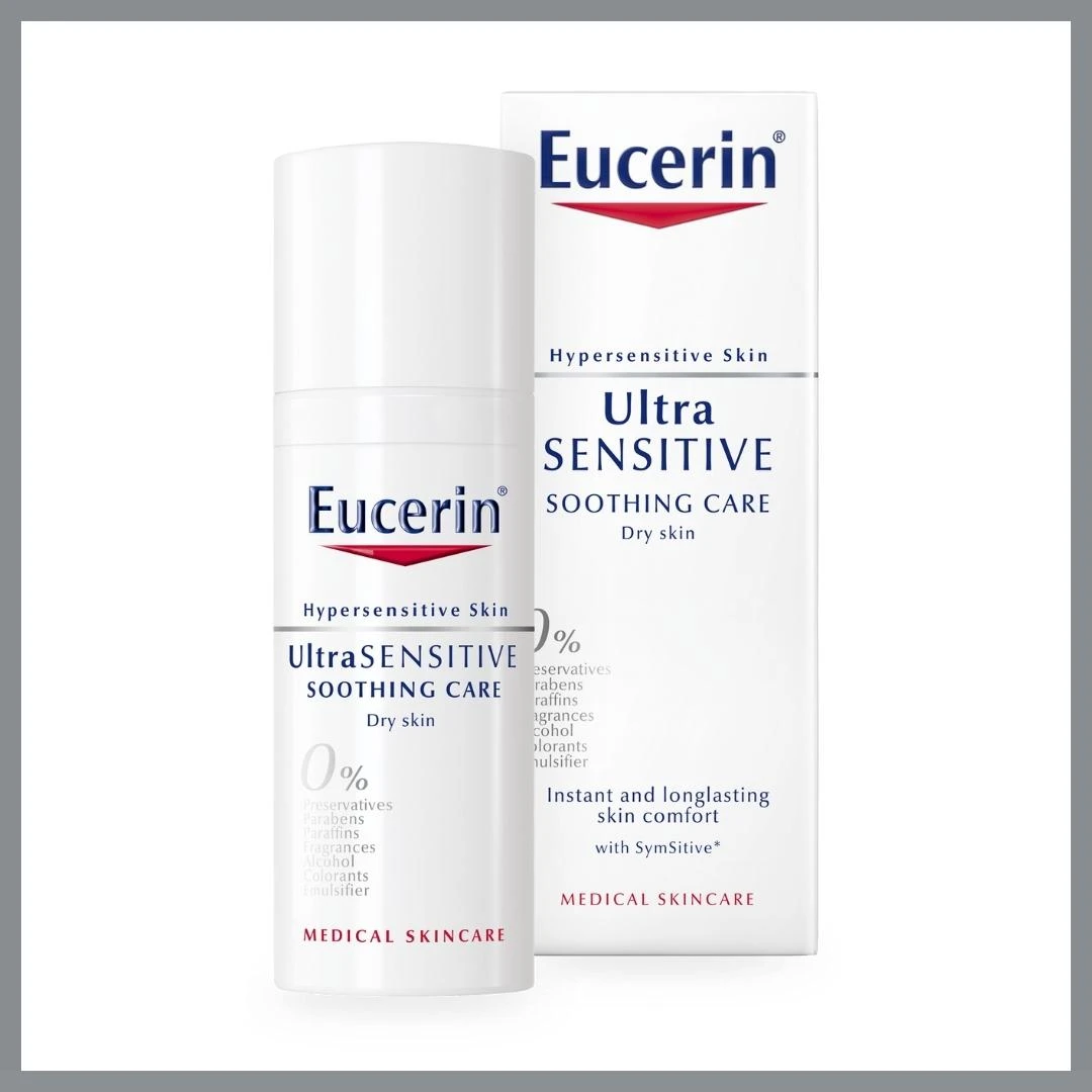 Eucerin® UltraSENSITIVE Krema za Suvu Kožu Lica 50mL