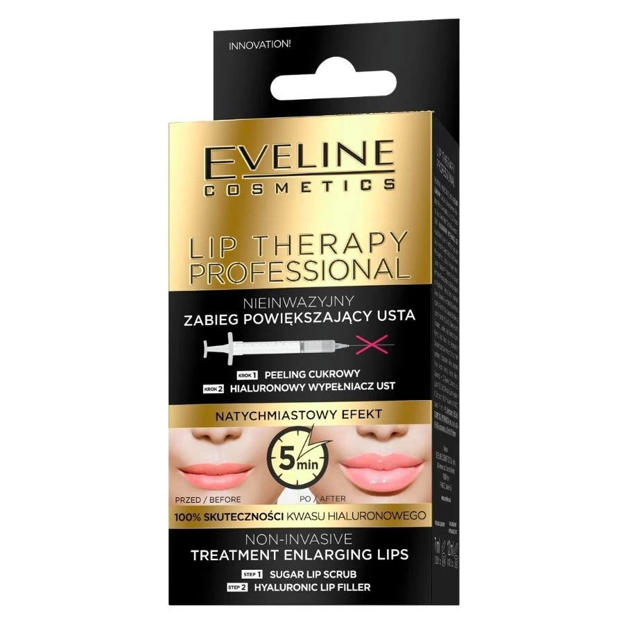 EVELINE Lip Therapy Professional 2u1 Tretman za Povećanje Volumena Usana 12 mL