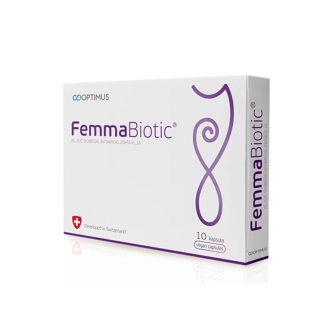 OPTIMUS FemmaBiotic® 10 Vaginalnih Probiotika