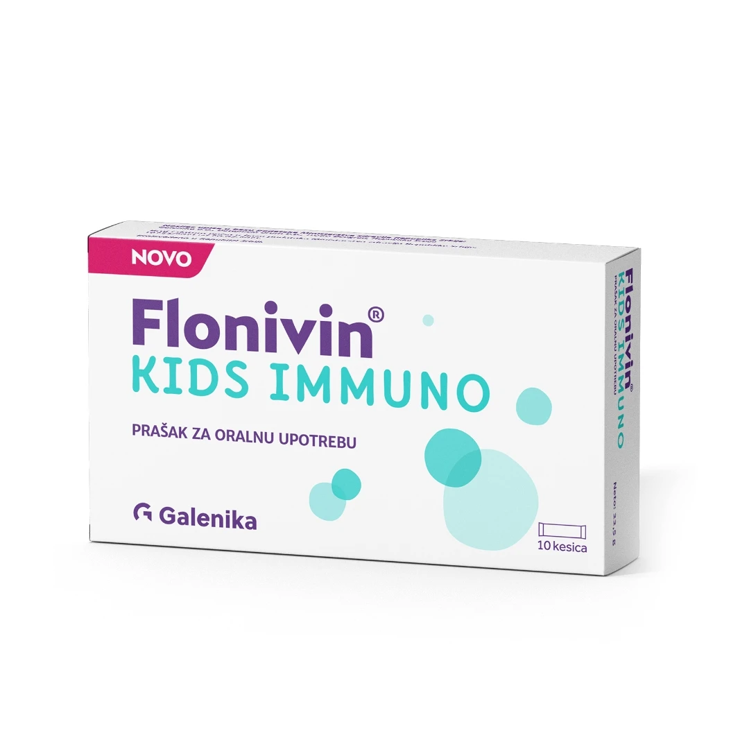 GALENIKA Flonivin® Kids Immuno Probiotik sa Inulinom kao Sinbiotikom 10 Kesica
